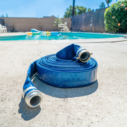 DuroMax XPH0425D 4'' x 25 Ft Discharge Evacuation Hose Water Pump - NPT Camlock