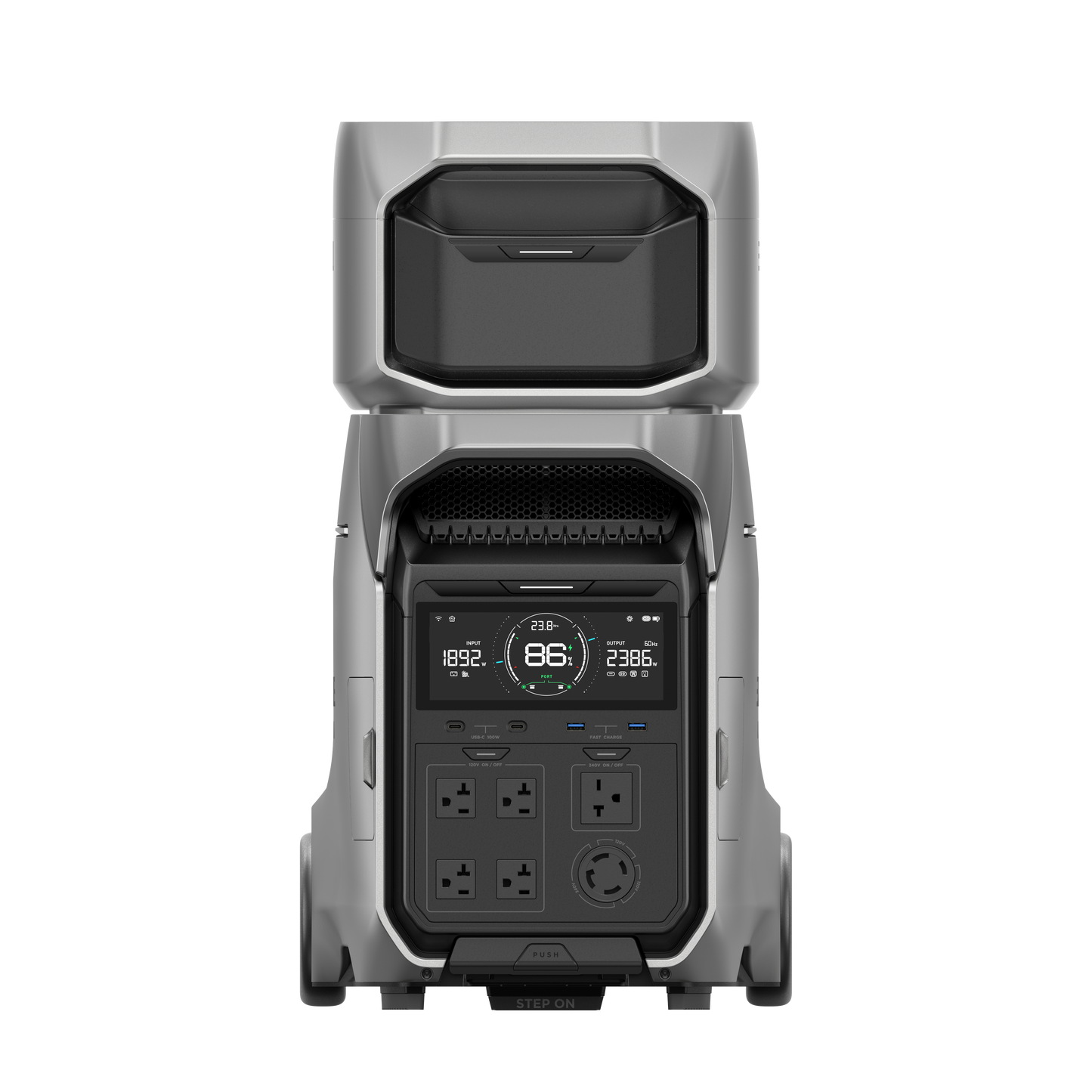EcoFlow DELTA Pro 3 Portable Power Station + Extra Battery
