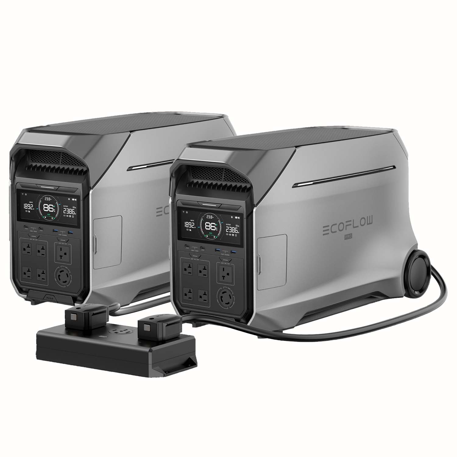 EcoFlow DELTA Pro 3 Double Kit With 50A Hub