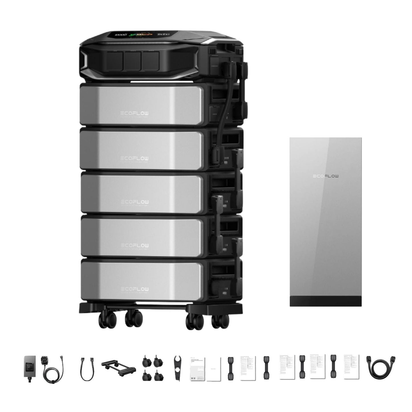 EcoFlow DELTA Pro Ultra X Whole-Home Backup | 6144Wh | 12kW | 10kW Solar Input