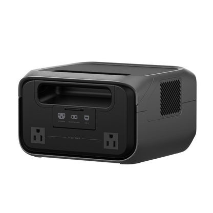 EcoFlow RIVER 3 Plus Portable Power Station Back View