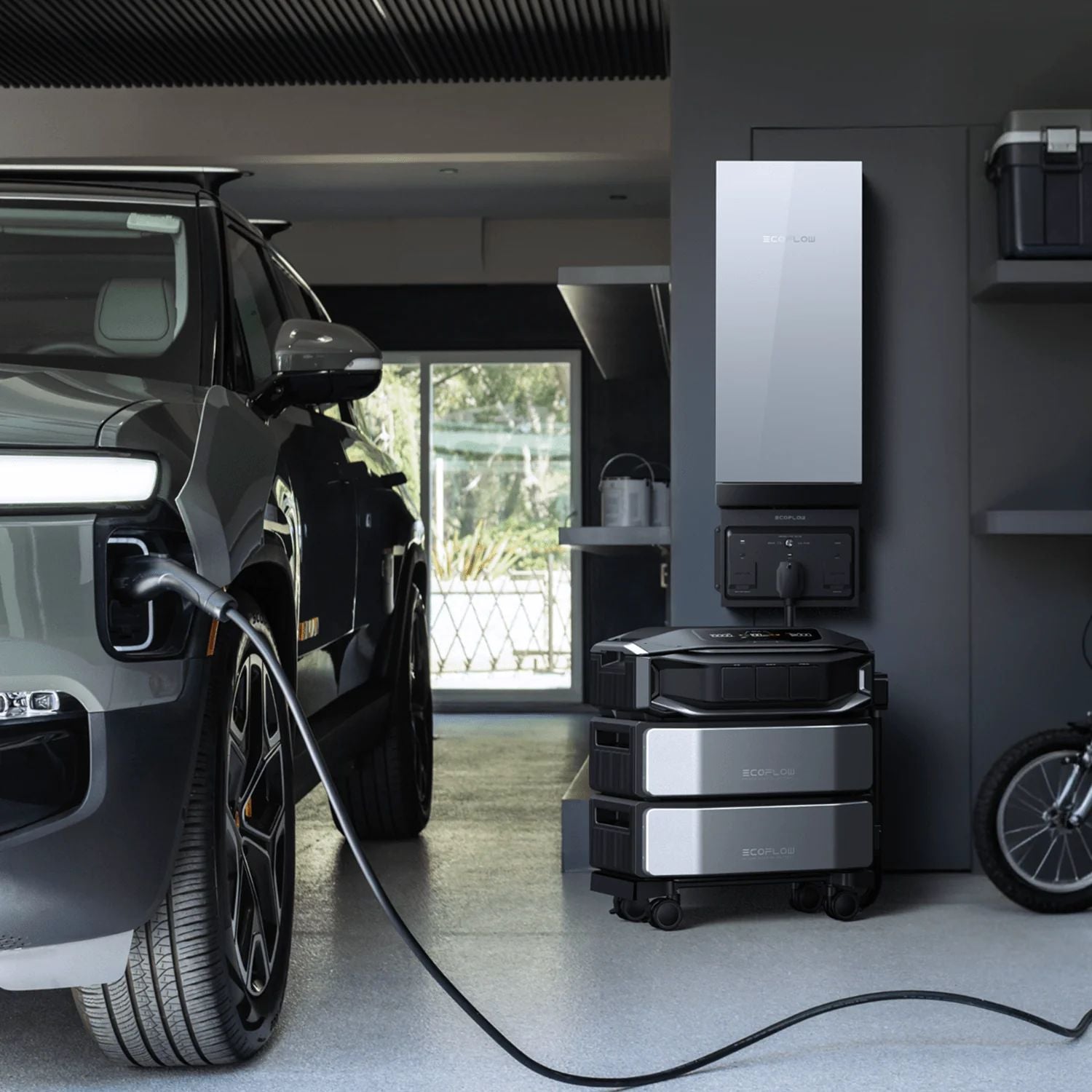 EcoFlow Smart Gateway in the garage