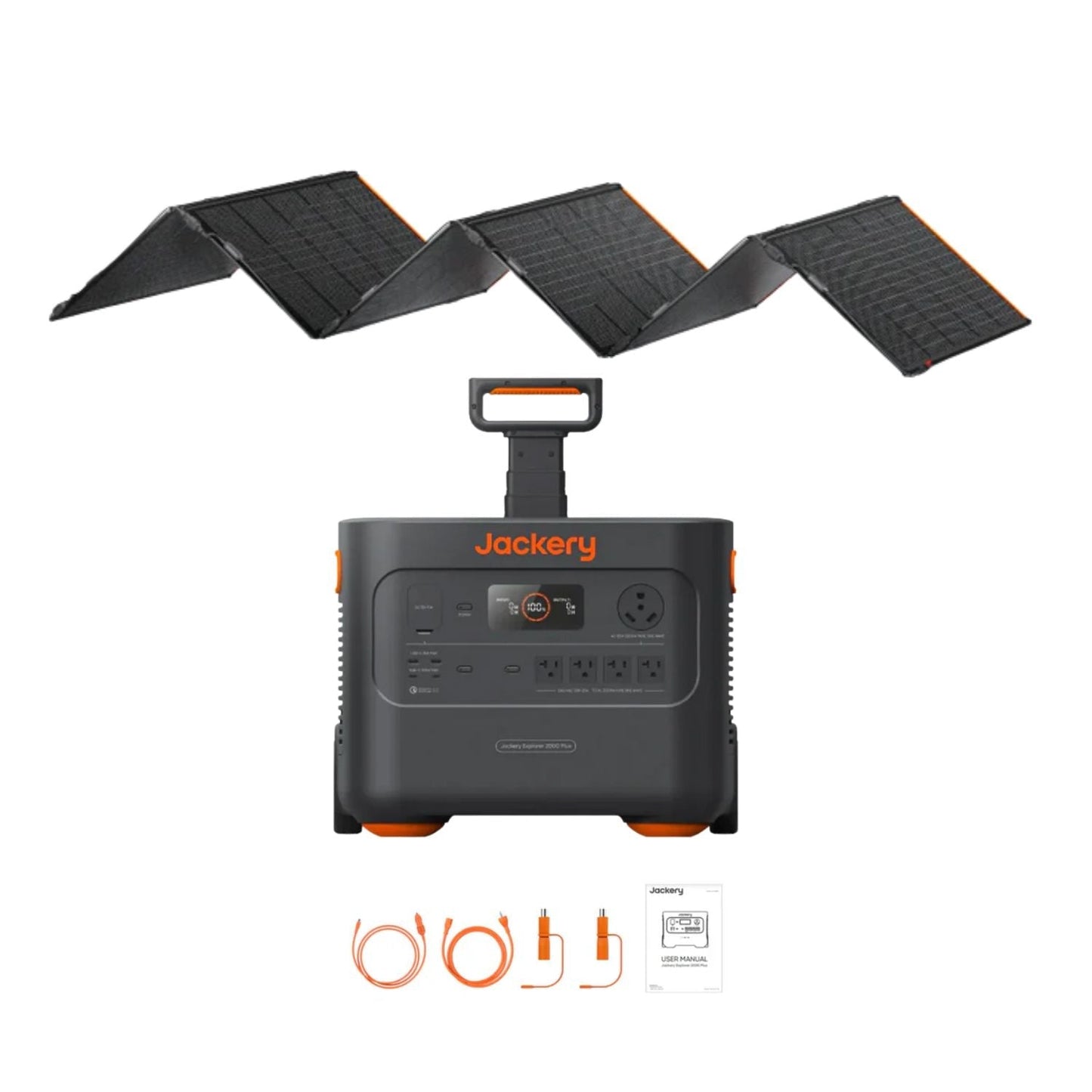 Explorer 2000 Plus with 500W Solar Panel