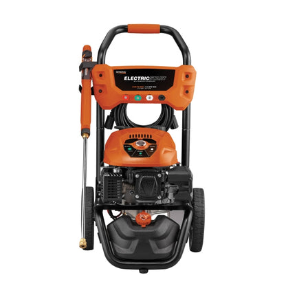 Generac 3100 PSI 2.5 GPM Electric Start Gas Pressure Washer Kit with Attachments 7143