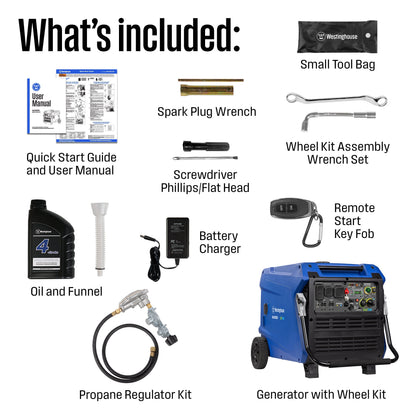 iGen11000DFc Inverter Generator - Dual Fuel with CO Sensor