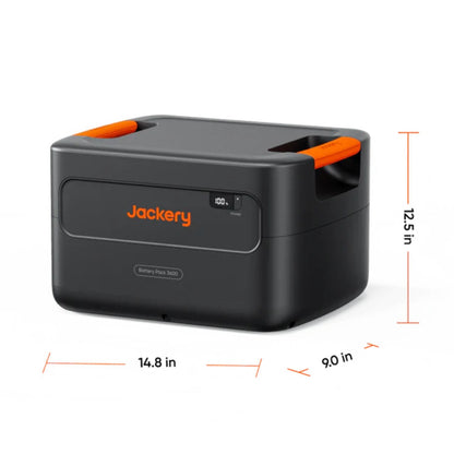 Jackery Battery Pack 3600 Plus dimensions
