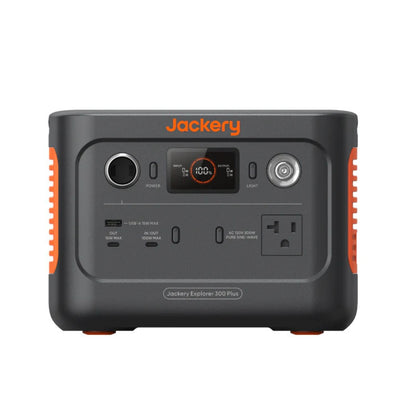 Jackery Explorer 300 Plus Front View Without Handle