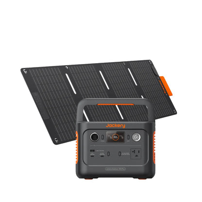 Jackery Explorer 300 Plus Portable Power Station with SolarSaga 40W Mini Solar Panel
