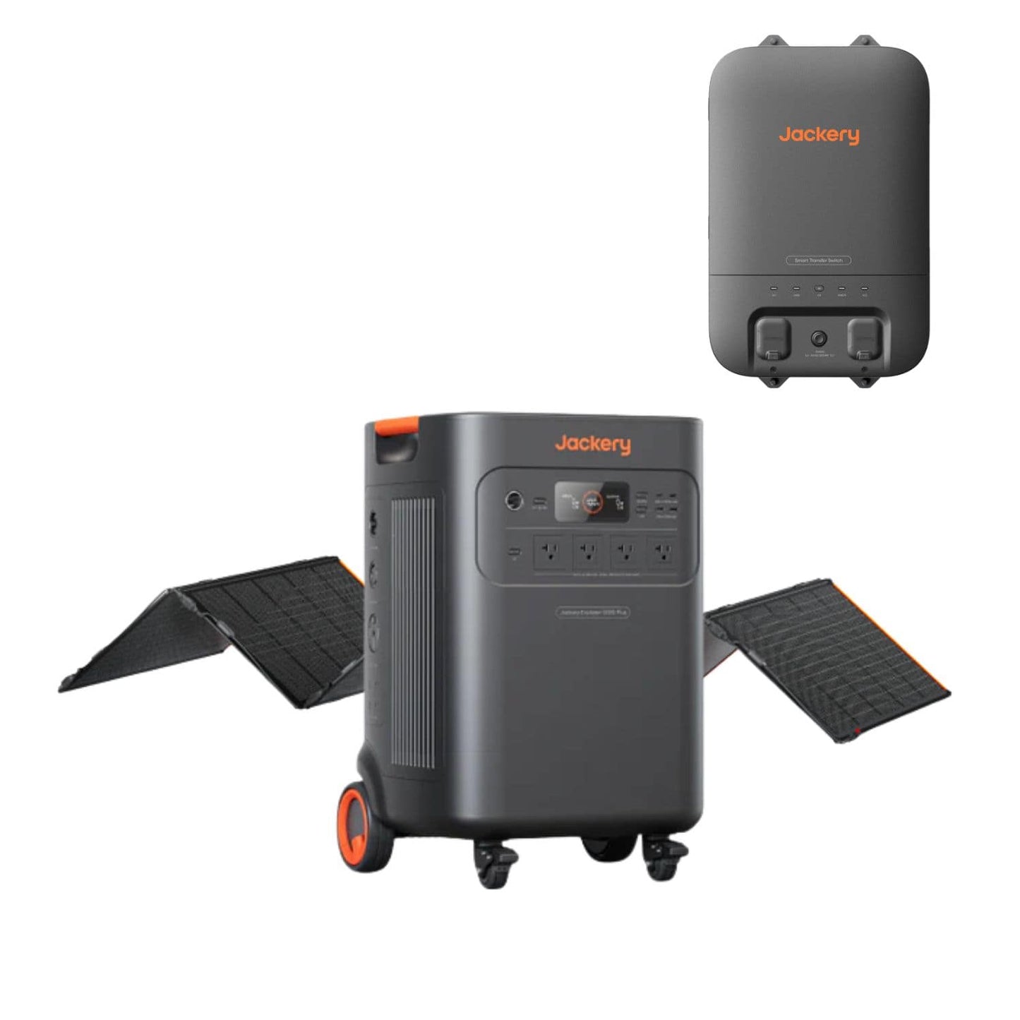 Jackery Explorer 5000 Plus  + Jackery SolarSaga 500 X Jackery Smart Home Transfer Switch