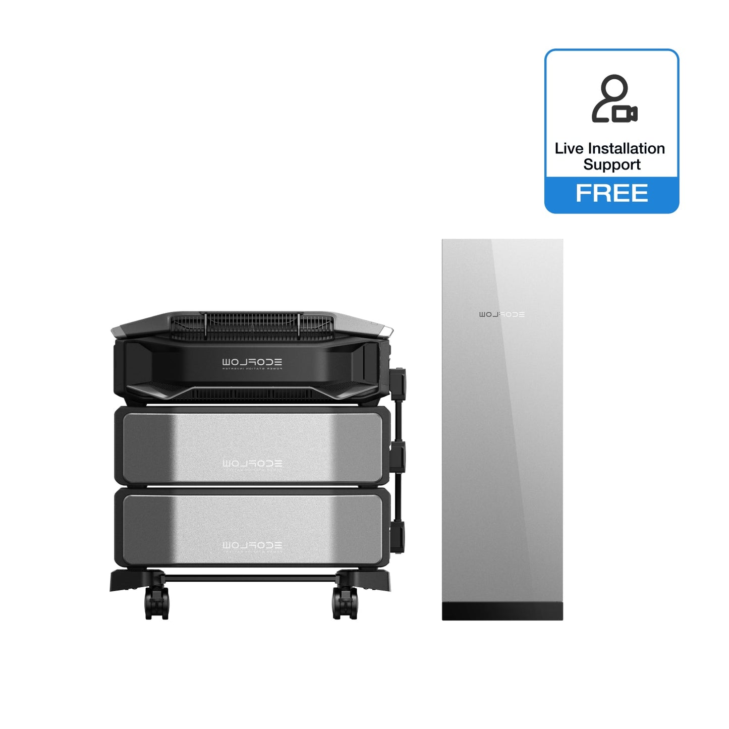 Special Bundle: EcoFlow DELTA Pro Ultra X (1*inverters+2*batteries) + Smart home panel 3 + Free Live Installation Support