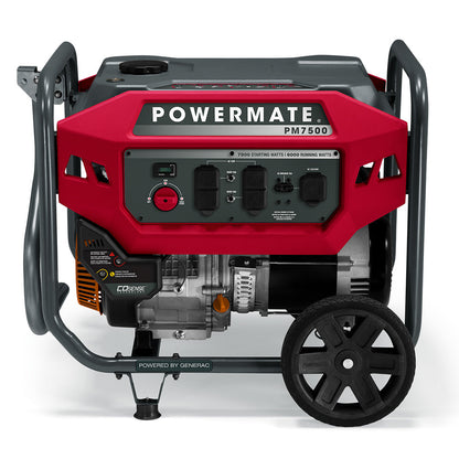 Generac/Powermate PM7500 Generator 6000W/7500W Gas