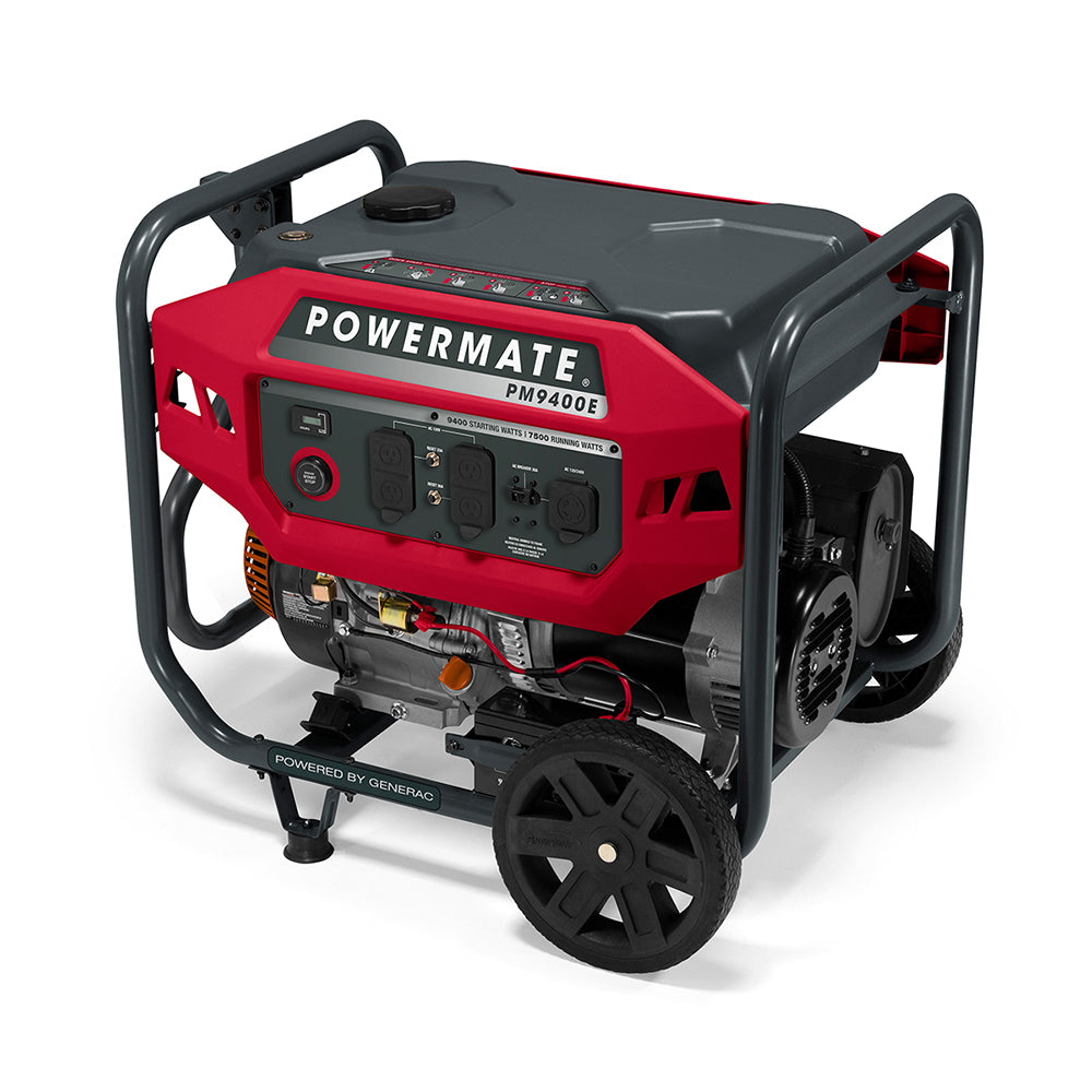 Generac/Powermate PM9400E Generator 7500W/9400W Gas Electric Start