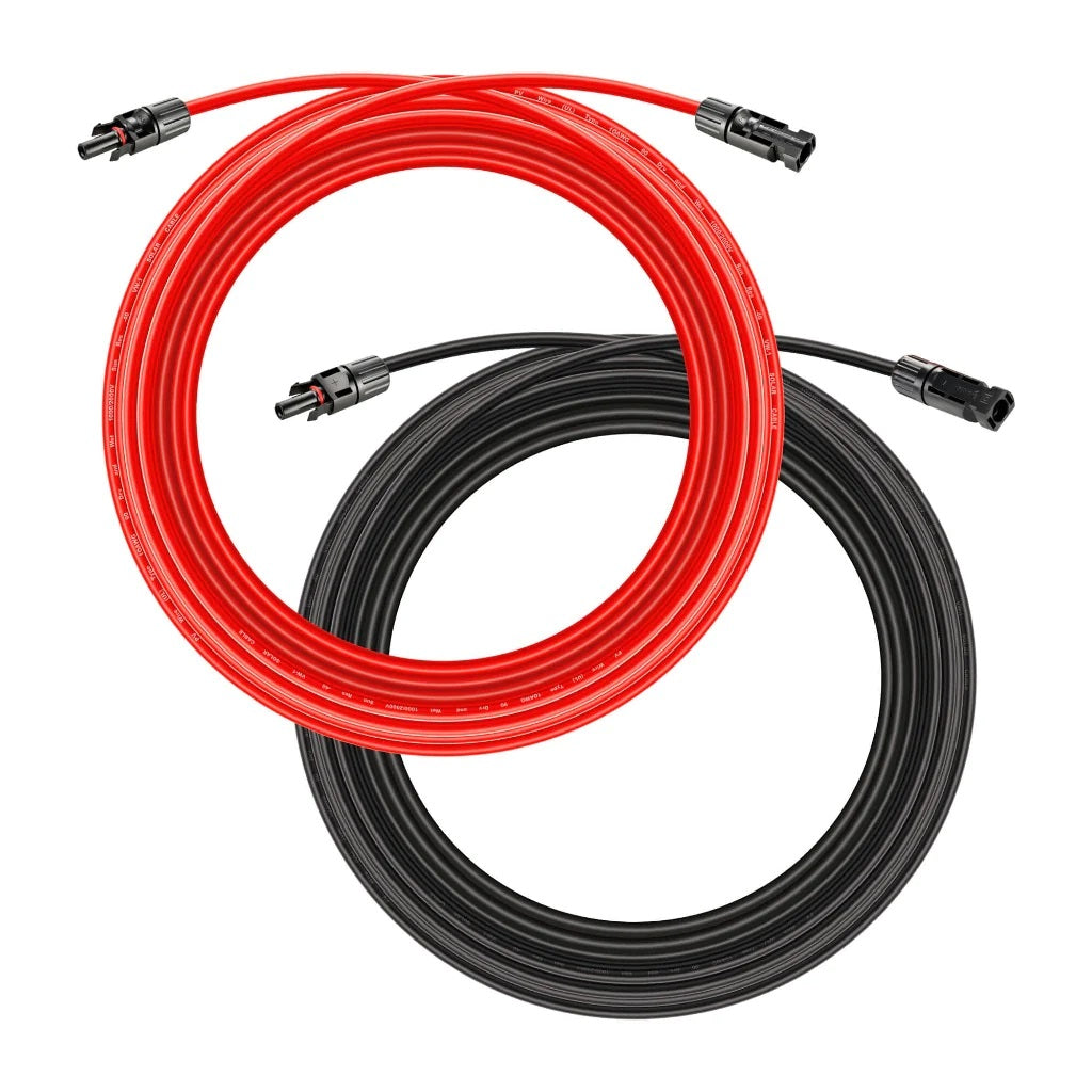 Rich Solar 10 Gauge_10AWG_Solar Panel Extension Cable Wire