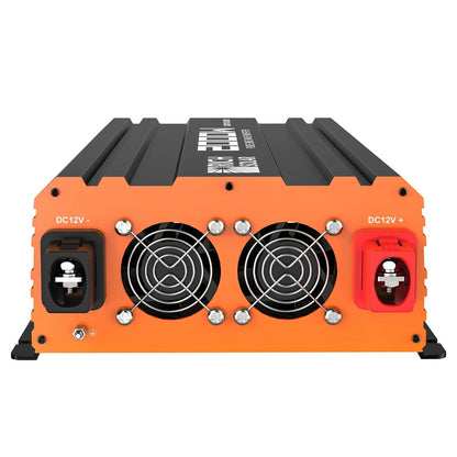 Rich Solar 2000 Watt 24 Volt Industrial Pure Sine Wave Inverter Accelerator Side View