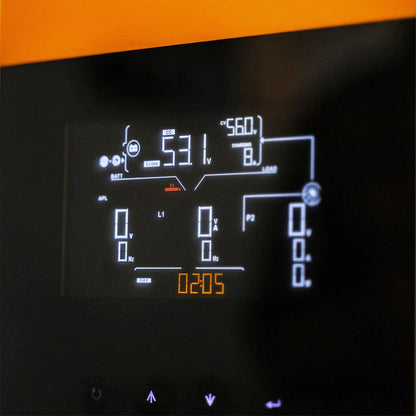 Rich Solar All-in-One Energy Storage System Monitor Display