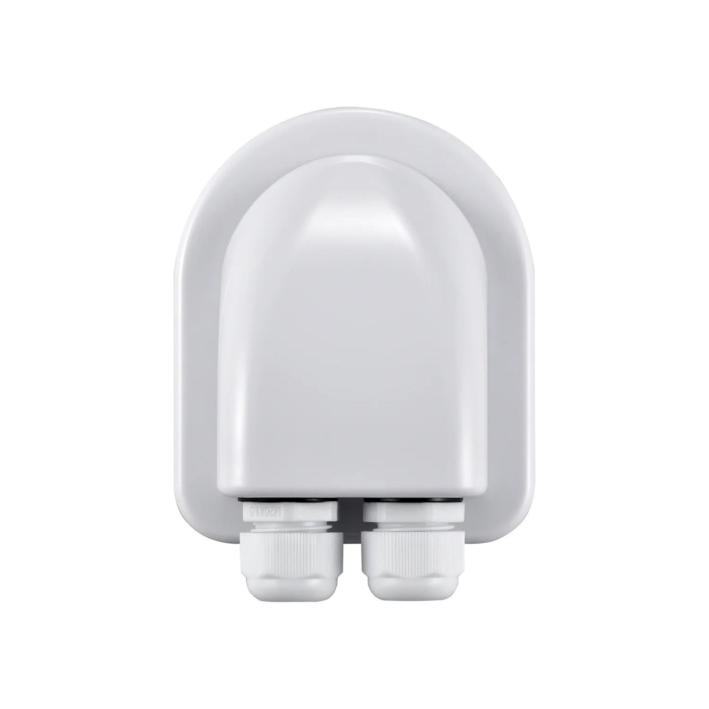 Rich Solar Cable Entry Housing Over Head Side View White