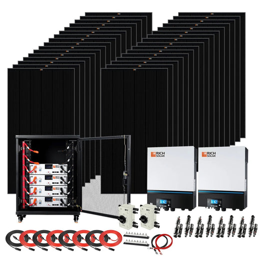 Rich Solar Complete Off-Grid Solar Kit With All The Panels