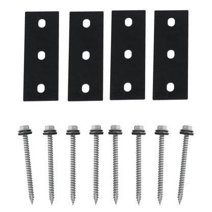 Rich Solar Flat Roof Tilt Mounts Bolt And Bolt Blade