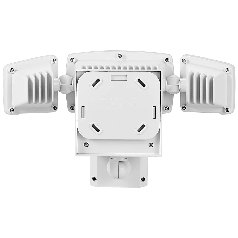 Rich Solar Motion Security Light 1600 Lumens Back View