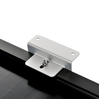 Rich Solar Mounting Hardware Z Brackets Joined With Panel