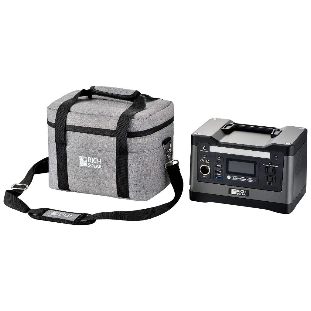Rich Solar X500 Lithium Portable Power Station With Bag