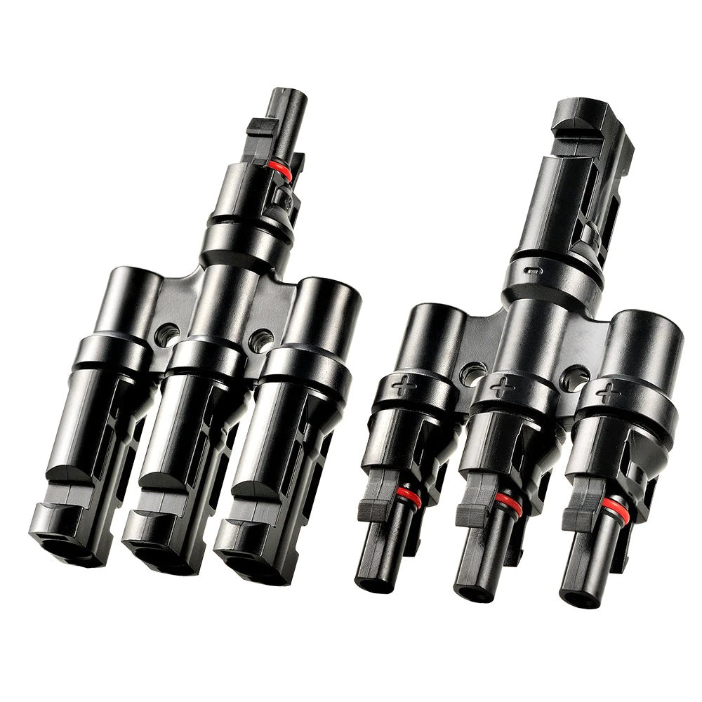 Rich Solar Y Branch Parallel Connectors 3 to 1 Right View
