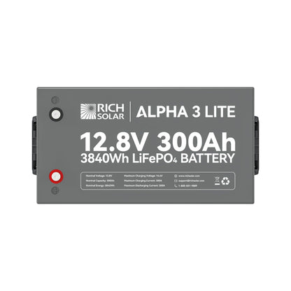 Rich Solar ALPHA 3 LITE Top View 