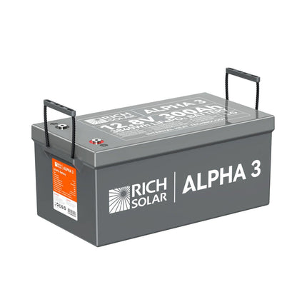 Rich Solar ALPHA 3 Right View showing both handles