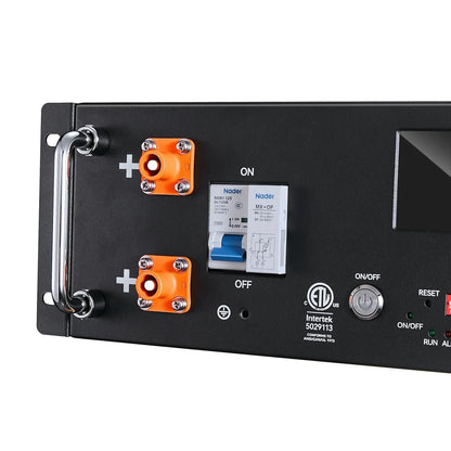 Rich Solar ALPHA 5 PRO 51.2V back view