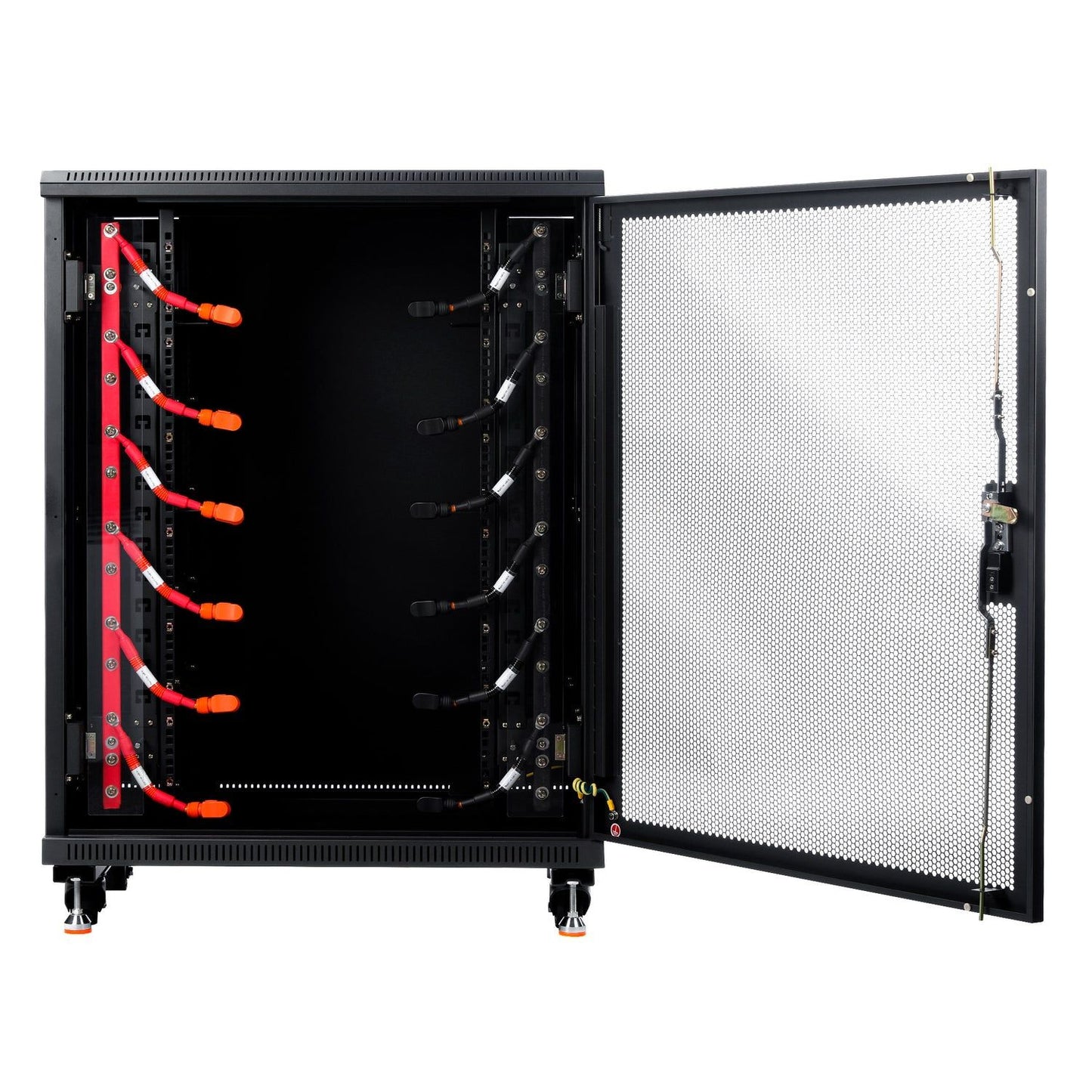 Rich Solar Battery Server Rack Front View