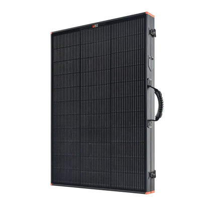 Rich Solar MEGA 200 Watt Briefcase Portable Solar Charging Kit when close