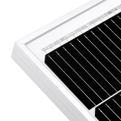 Rich Solar MEGA 220 Watt Solar Panel close up