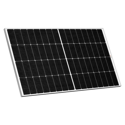 Rich Solar MEGA 220 Watt Solar Panel front horizontal view right side