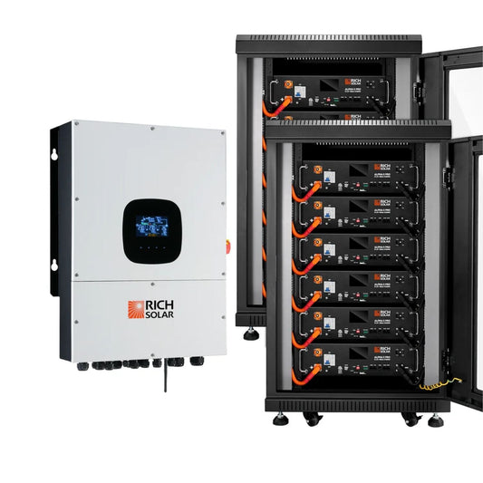 Rich Solar NOVA 12K PV Hybrid Inverter Solar Kit
