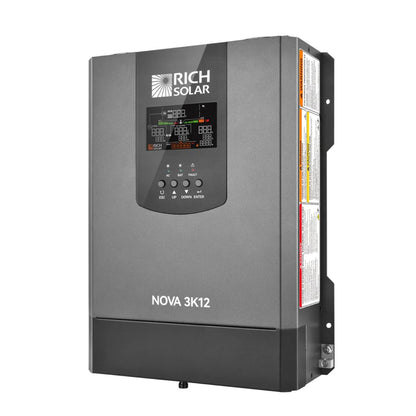 Rich Solar NOVA 3K12 Inverter left view