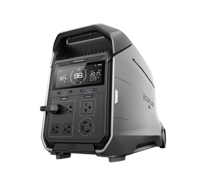 EcoFlow DELTA Pro 3 Portable Power Station + 400W Portable Solar Panel