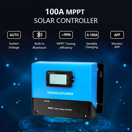 SunGold Power 100A MPPT Solar Controller