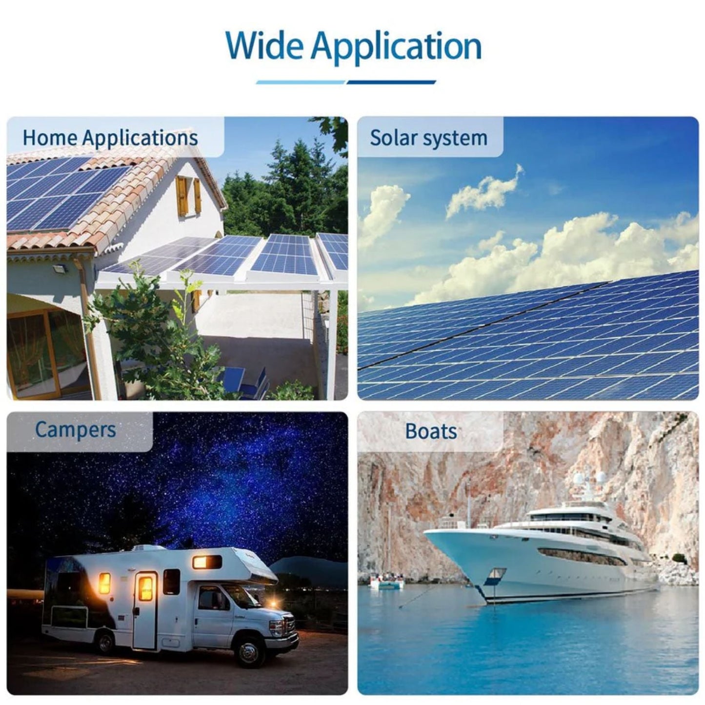 SunGold Power 4000W DC 24V Pure Sine Wave Inverter With Charger wide application