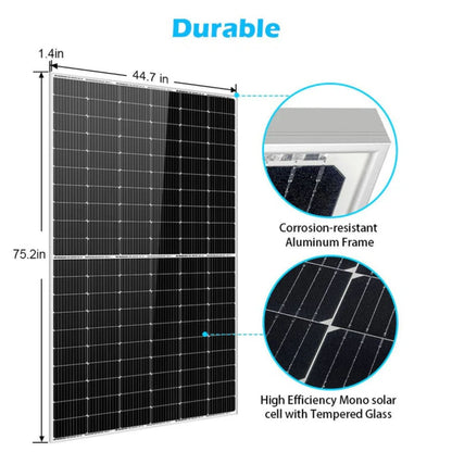 SunGold Power 450W Mono Perc Solar Panel Full Pallet Dimension