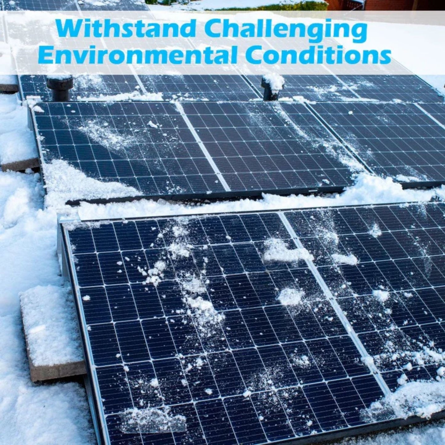 SunGold Power 450W Mono Perc Solar Panel Full Pallet withstand in different weather condition