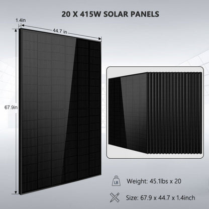 SunGold Power Off-Grid Solar Kit Solar Panel