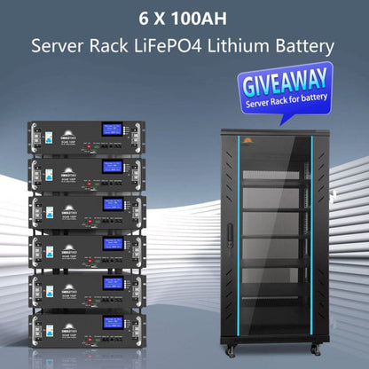 SunGold Power Server Rack LiFeP04 Lithium Battery