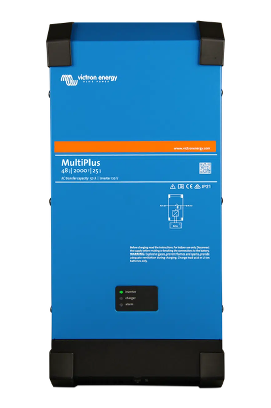 Victron | MultiPlus 48/2000 | 48v Input | 2000VA Output 120V | 25A Charger | Transfer Switch