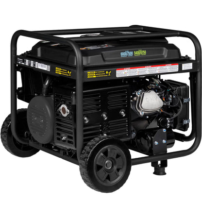 WGen6000DFc EFI - Dual Fuel with CO Sensor