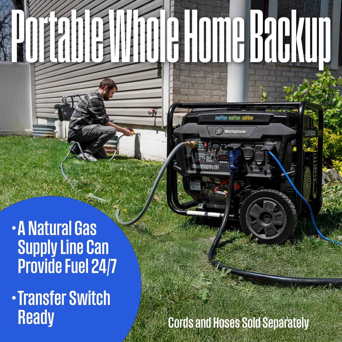 WGen9500TFc EFI - Tri-Fuel with CO Sensor