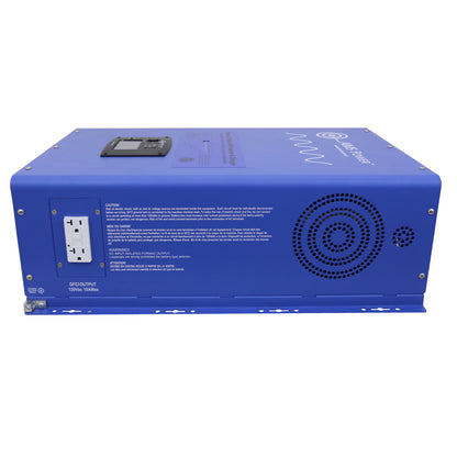 AIMS Power 12,000 Watt 48 Volt Pure Sine Inverter Charger Side View
