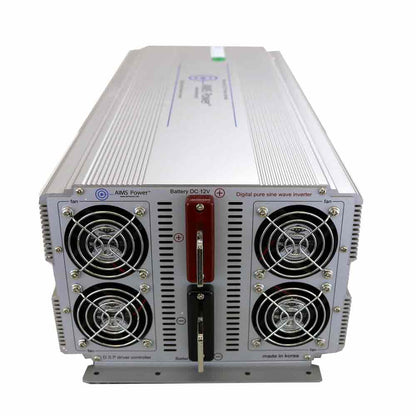 AIMS Power 5000 Watt 24 Volt Pure Sine Power Inverter Side View