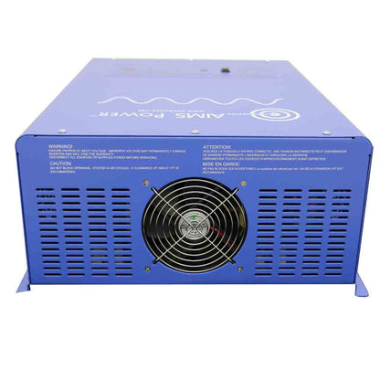 AIMS Power 6000 Watt 24 Volt Pure Sine Inverter Charger Rear View
