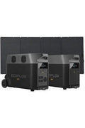 EcoFlow Delta Pro with Extra Smart Battery + 400W Solar Panel