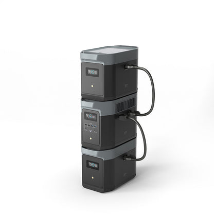 EcoFlow DELTA 2 Max With 2 Smart Extra Batteries